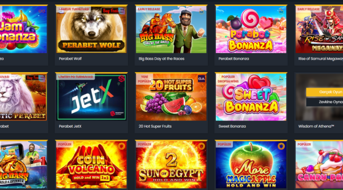 Perabet Slot Oyunları