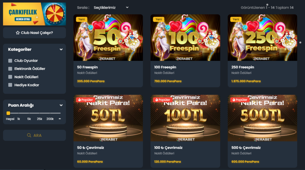 perabet bonus